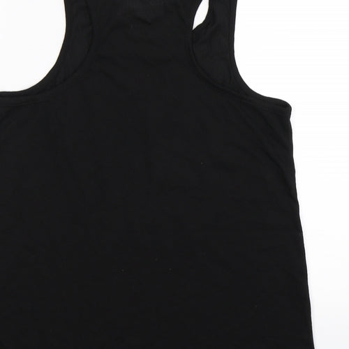 Young Dimension Girls Black   Basic Tank Size 12-13 Years  - love what you do