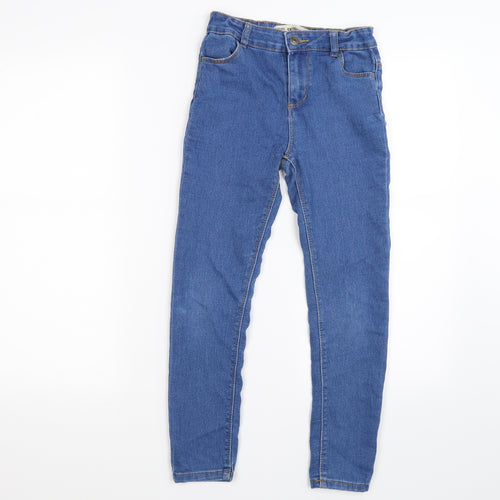denim  Girls Clear Batik Denim Skinny Jeans Size 9-10 Years