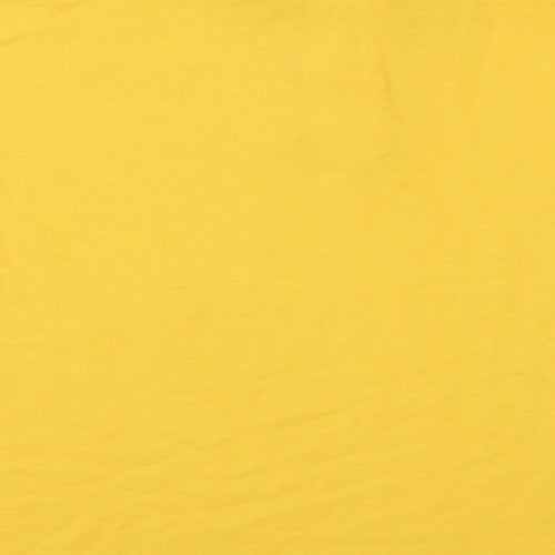 Highpoint Mens Yellow  Jersey  Polo Size M