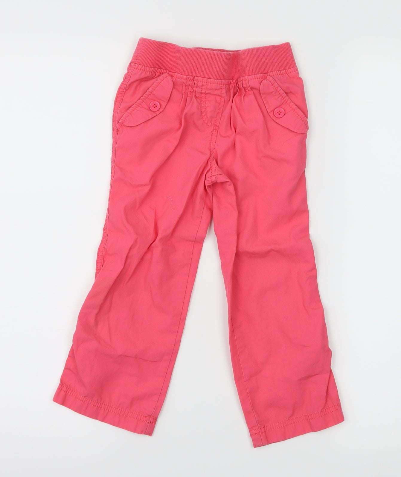 F&F Girls Pink   Cargo Trousers Size 3-4 Years