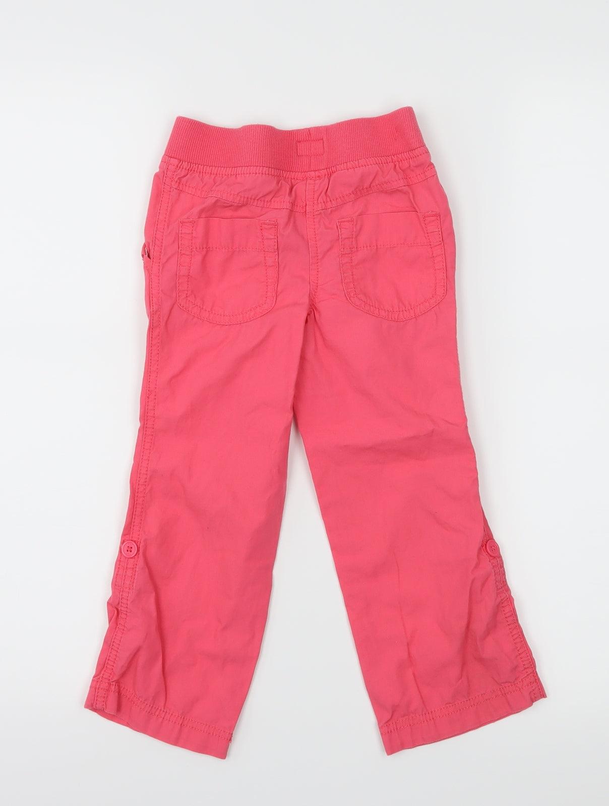 F&F Girls Pink   Cargo Trousers Size 3-4 Years