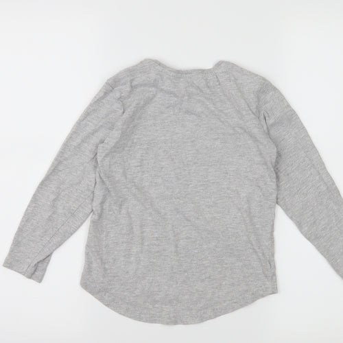 George Boys Grey  Jersey Basic T-Shirt Size 6-7 Years  - Unstoppable attitude