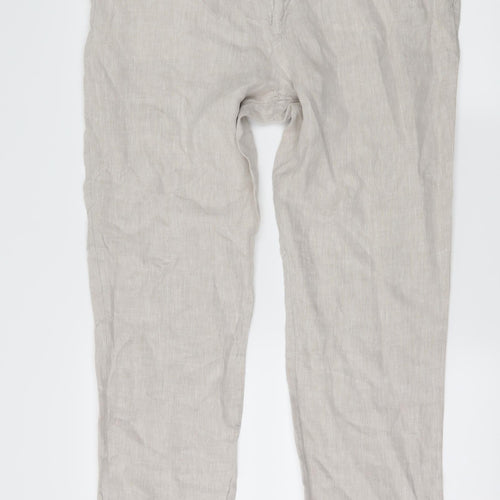 Denim & Co. Mens Grey   Trousers  Size 36 in L30 in