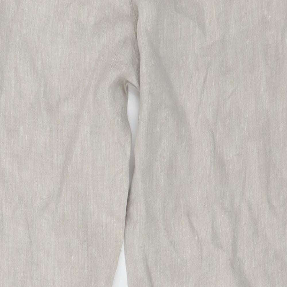 Denim & Co. Mens Grey   Trousers  Size 36 in L30 in