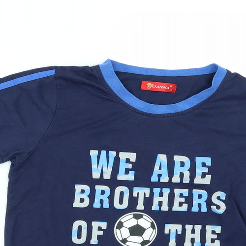 Joanna Boys Blue   Basic T-Shirt Size 11 Years