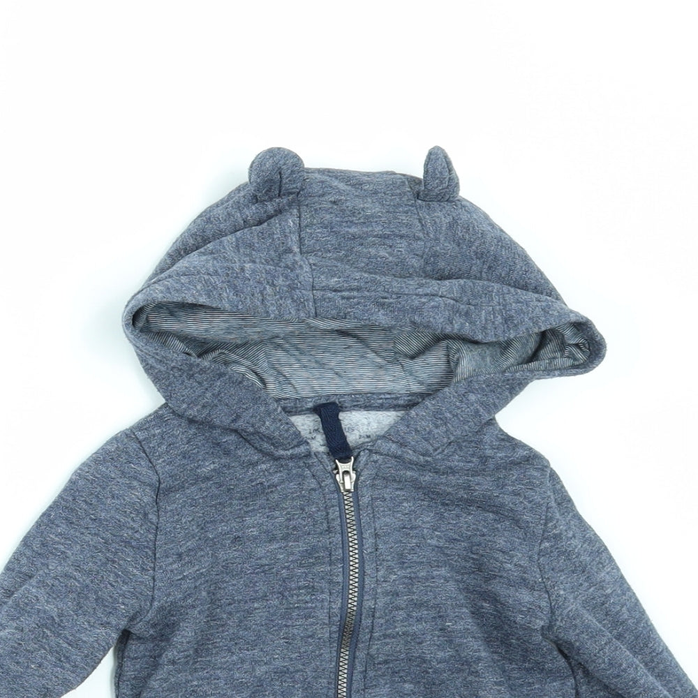 F&F Baby Blue   Full Zip Jumper Size 18-24 Months
