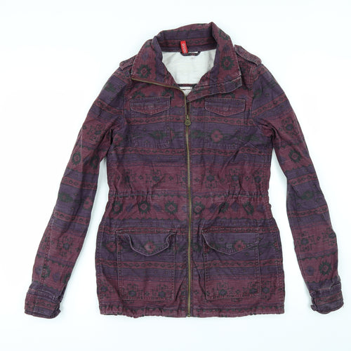 Divided by H&M Womens Multicoloured Geometric  Jacket  Size 8