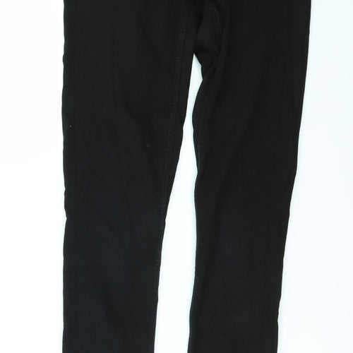 H&M Womens Black  Denim Skinny Jeans Size 8 L28 in