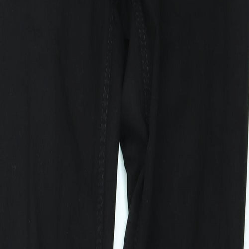 H&M Womens Black  Denim Skinny Jeans Size 8 L28 in