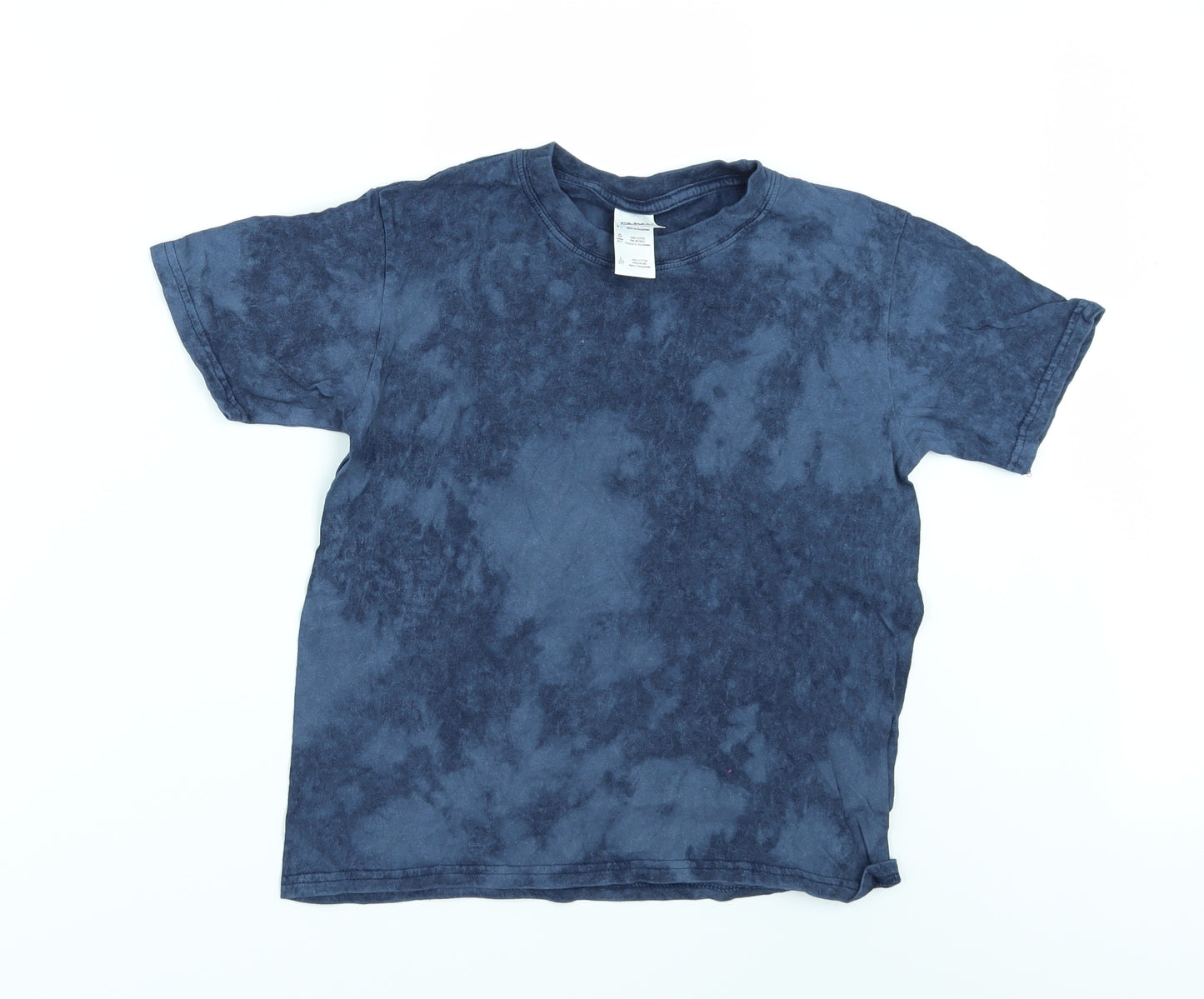 Gildan Boys Blue   Basic T-Shirt Size 9-10 Years