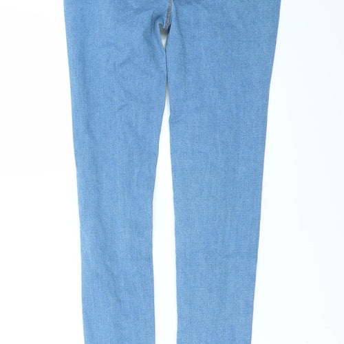 V&F Womens Blue  Denim Jegging Jeans Size M L27 in
