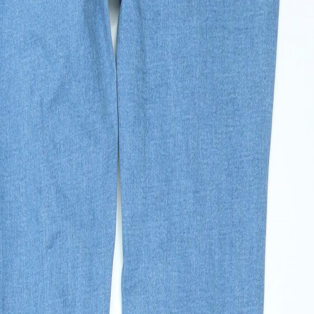 V&F Womens Blue  Denim Jegging Jeans Size M L27 in