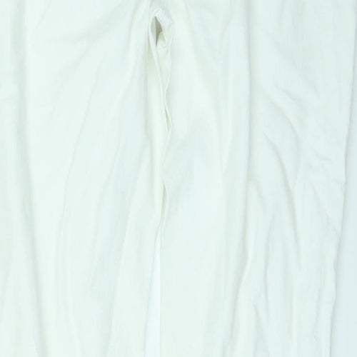 NEXT Womens White   Skinny Jeans Size 12 L27 in