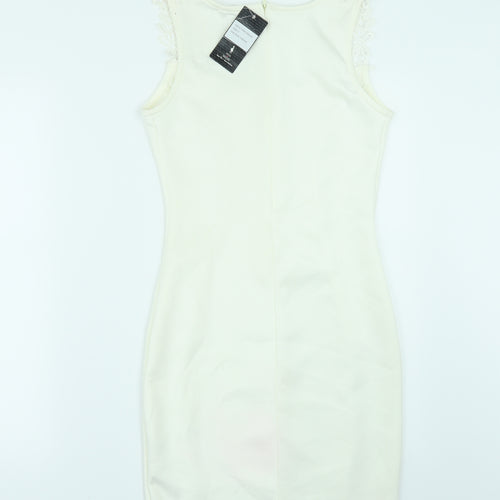Miss Faceless Womens Ivory   Bodycon  Size 8