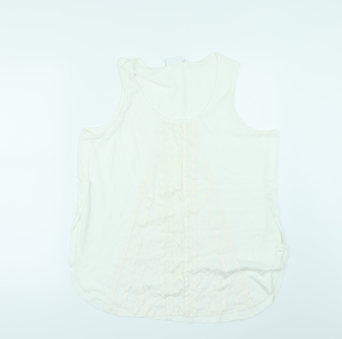 Jeanswest Womens White   Basic T-Shirt Size L
