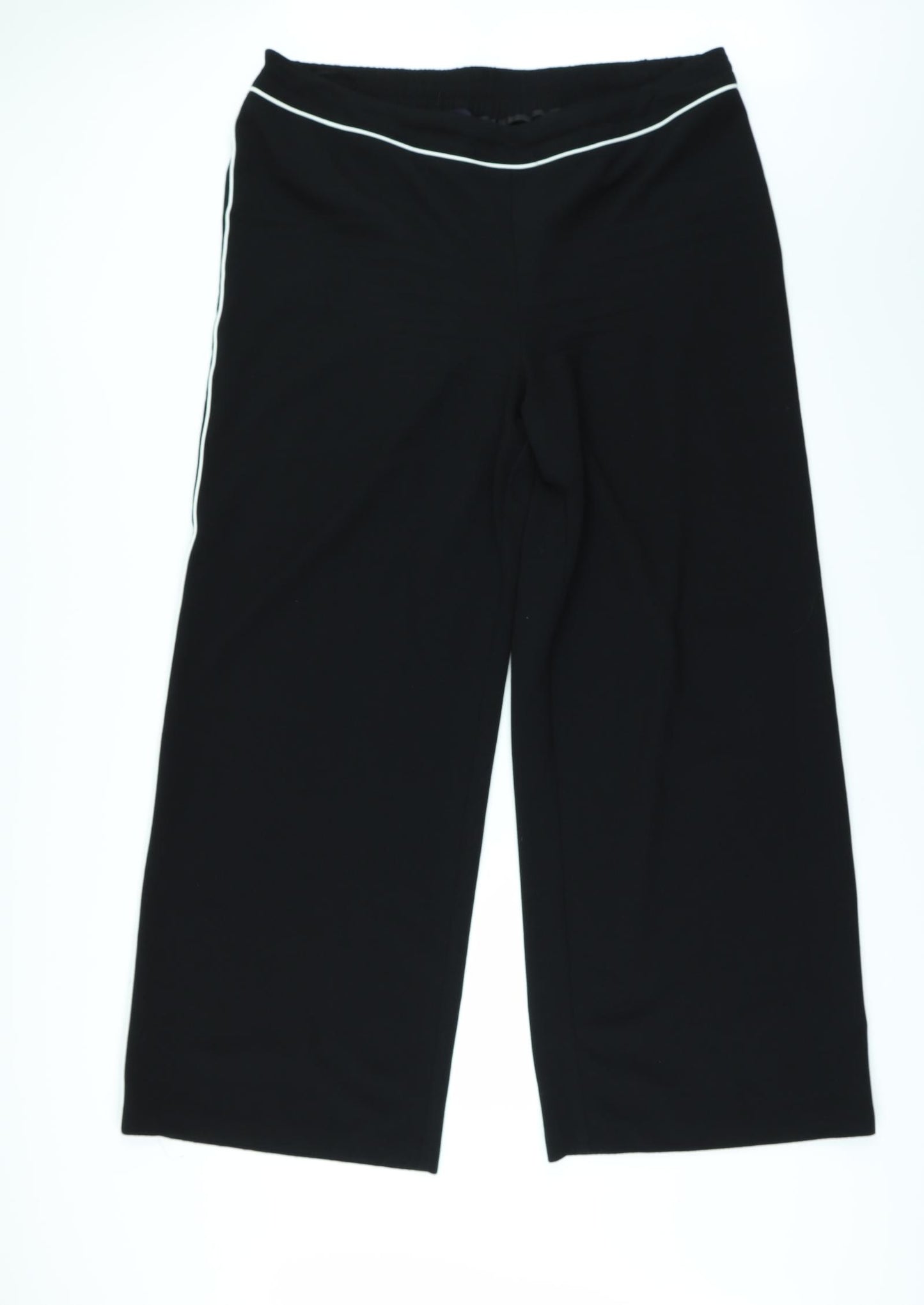Marks and Spencer Womens Black   Trousers  Size 20 L33 in