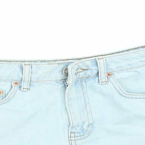 BDG Womens Black  Denim Hot Pants Shorts Size 26 in