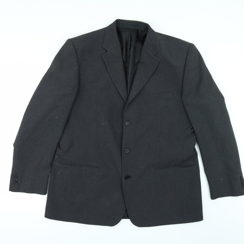 George Mens Grey   Jacket Suit Jacket Size 42