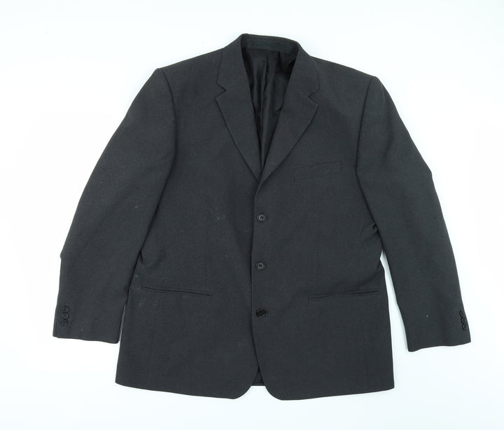 George Mens Grey Jacket Suit Jacket Size 42
