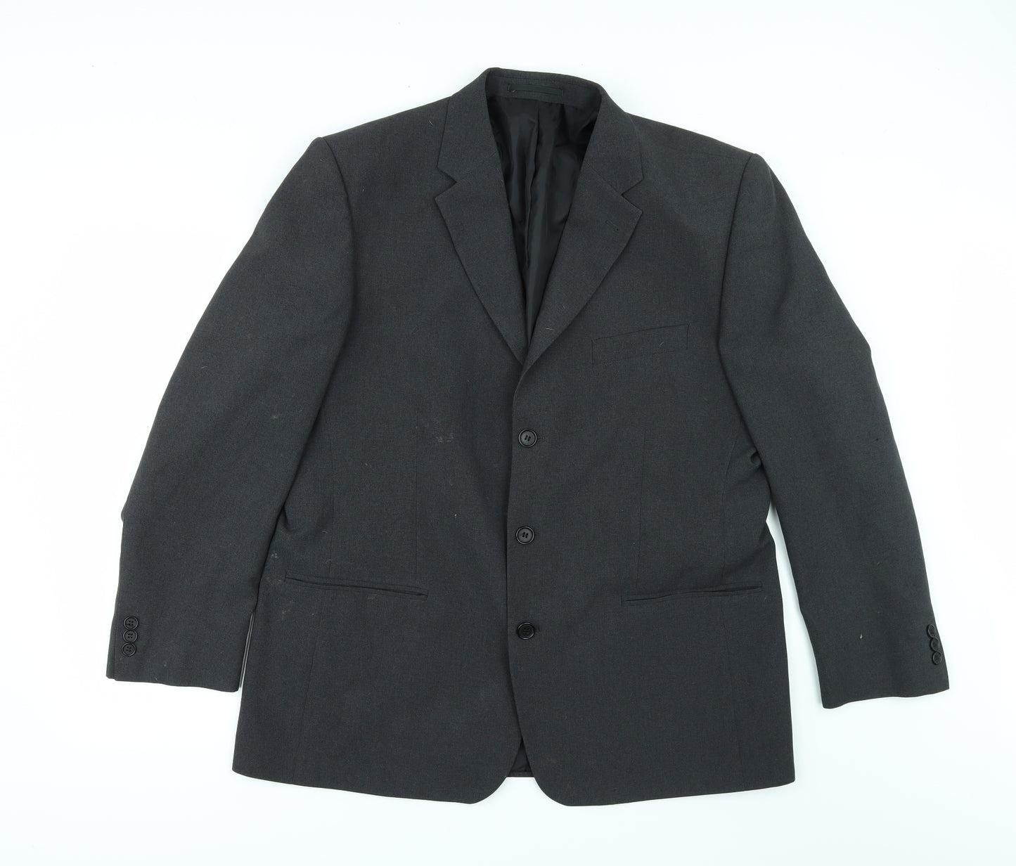George Mens Grey   Jacket Suit Jacket Size 42