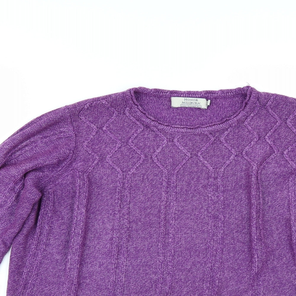 EWM Womens Purple   Pullover Jumper Size M