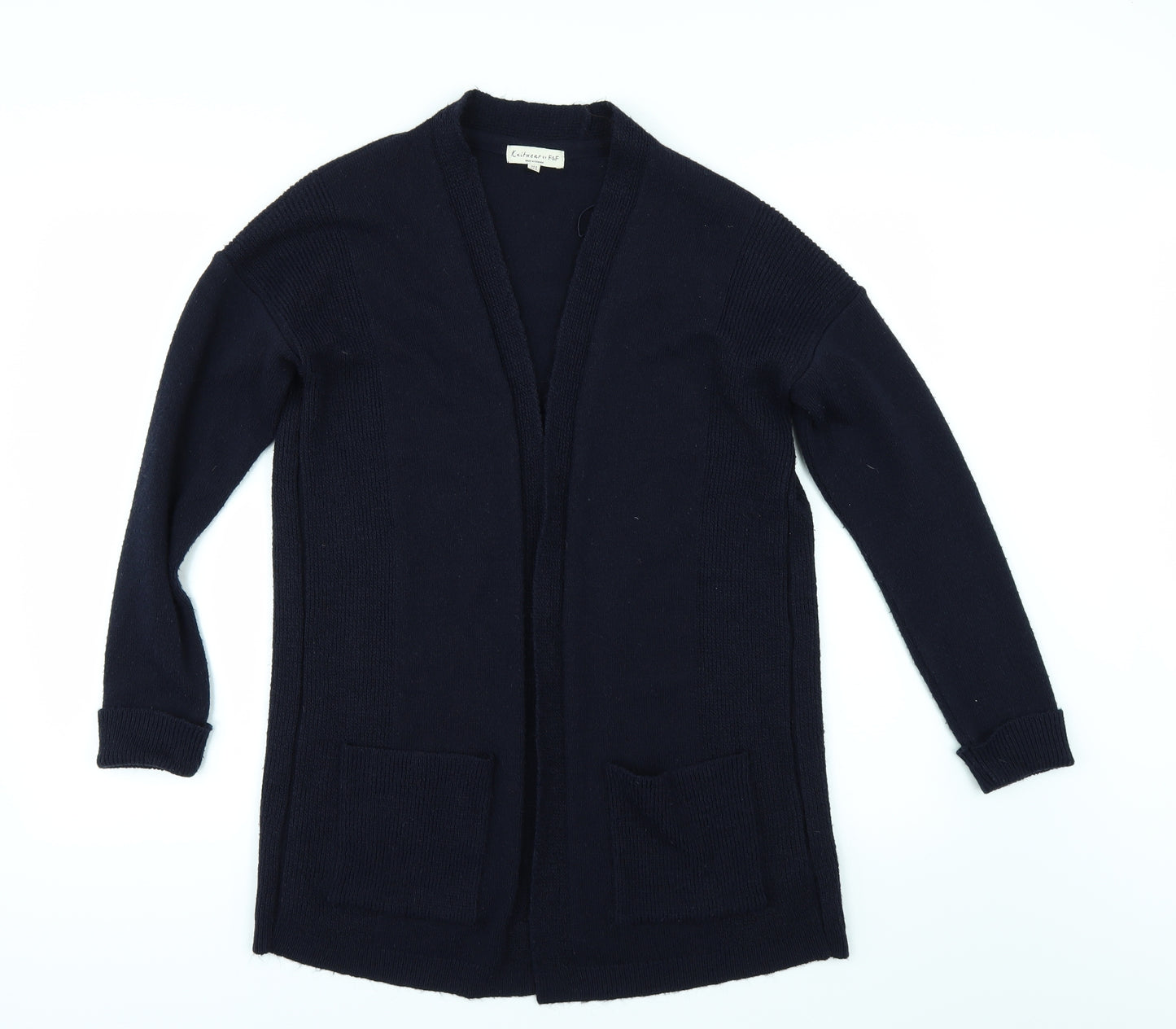 F&F Womens Blue   Cardigan Jumper Size 8
