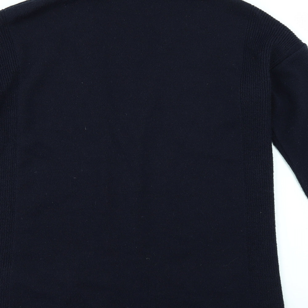 F&F Womens Blue   Cardigan Jumper Size 8