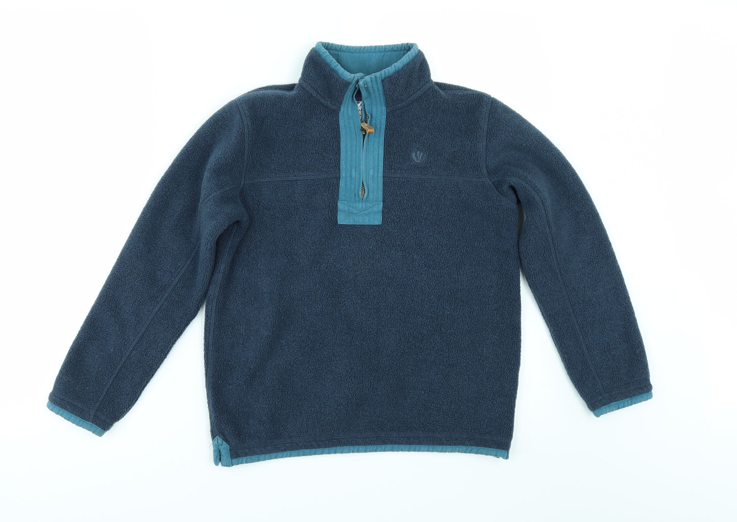 Fat Face Boys Blue  Fleece Jacket  Size 8-9 Years