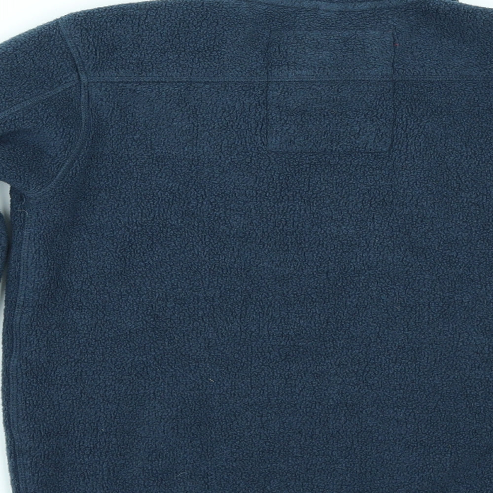 Fat Face Boys Blue  Fleece Jacket  Size 8-9 Years