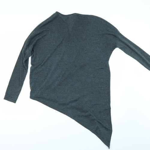 Select Womens Blue   Pullover Jumper Size 10  - Shaped hem