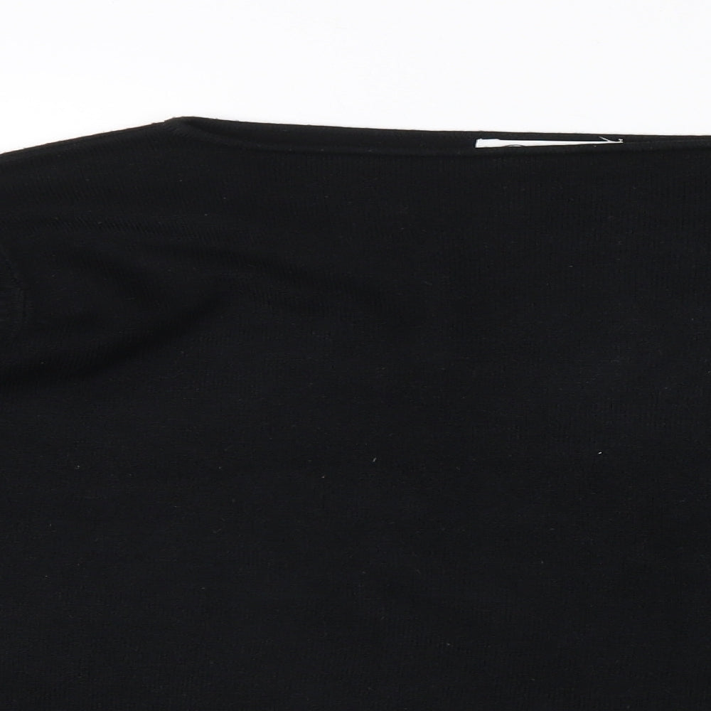 Berkertex Womens Black  Knit Pullover Jumper Size 20