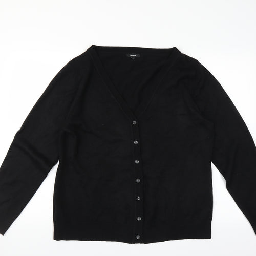 Matalan Womens Black   Cardigan Jumper Size 18
