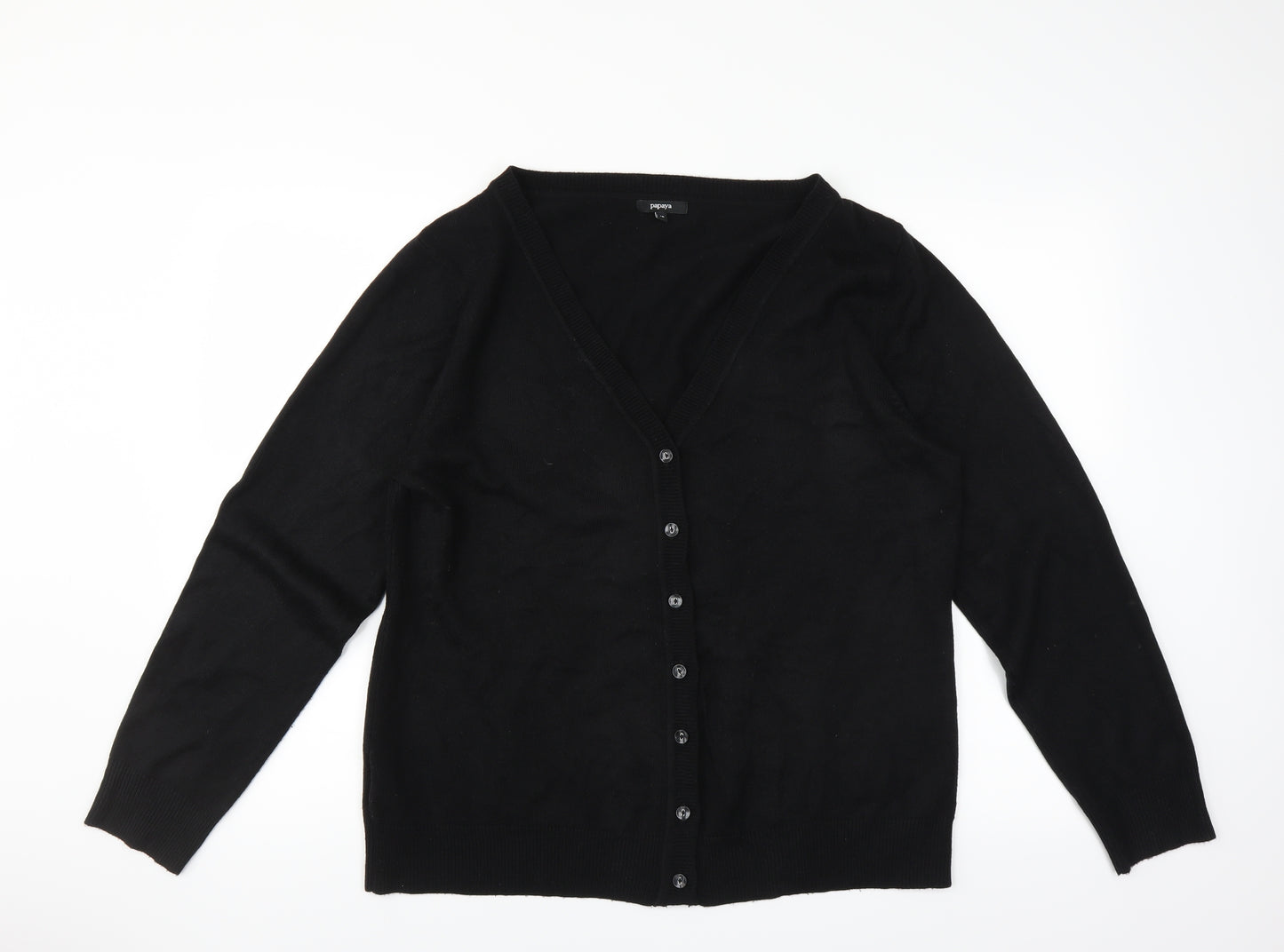Matalan Womens Black   Cardigan Jumper Size 18