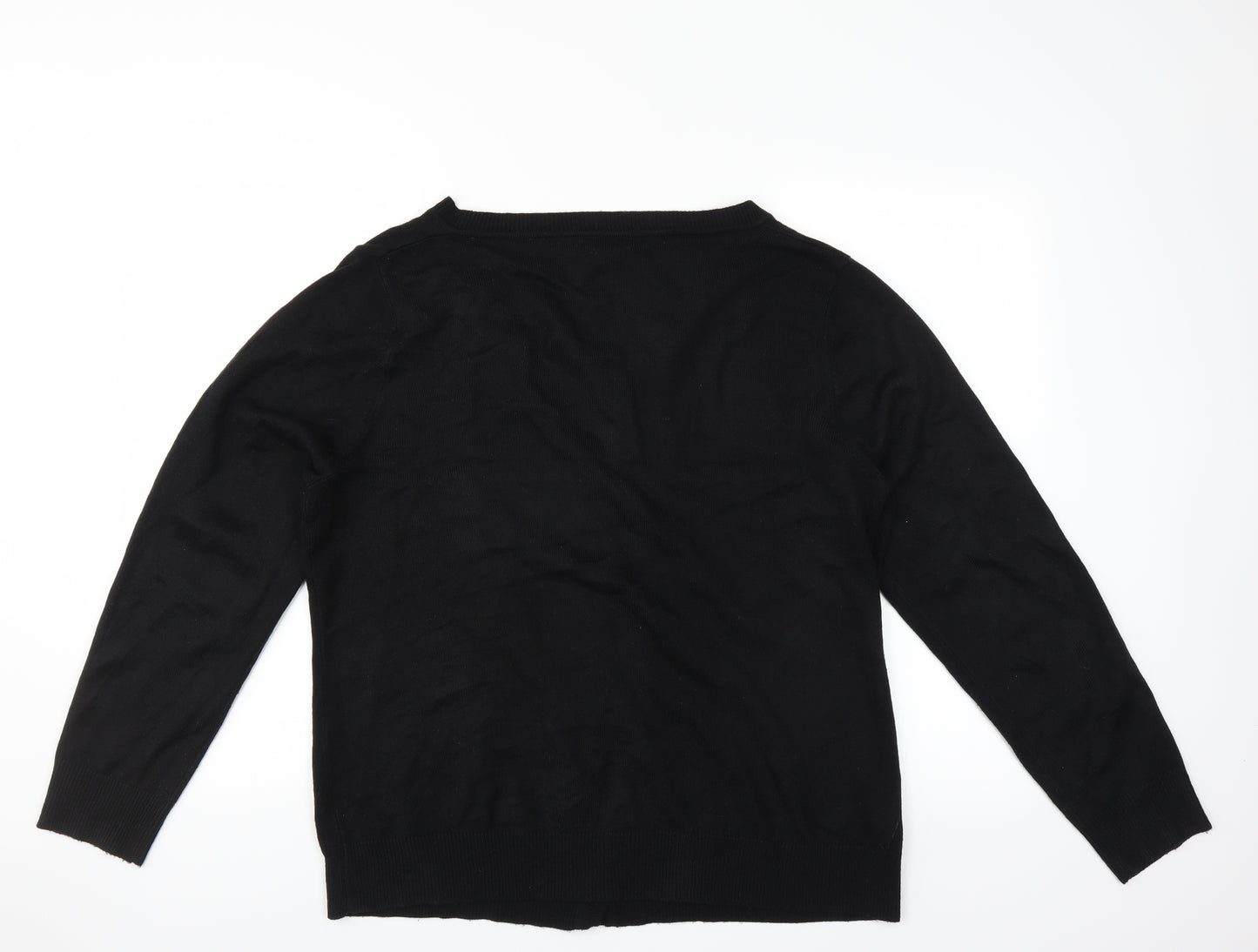 Matalan Womens Black   Cardigan Jumper Size 18