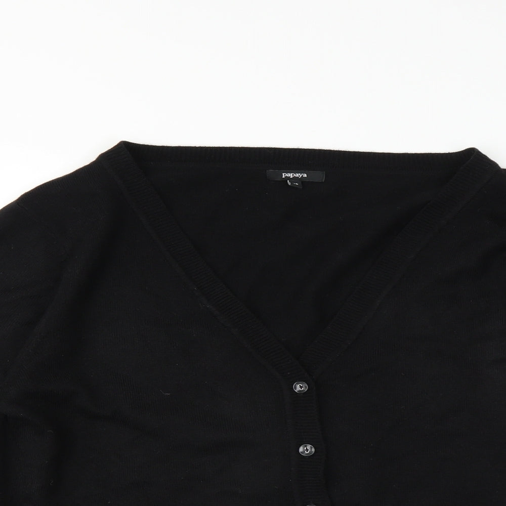 Matalan Womens Black   Cardigan Jumper Size 18