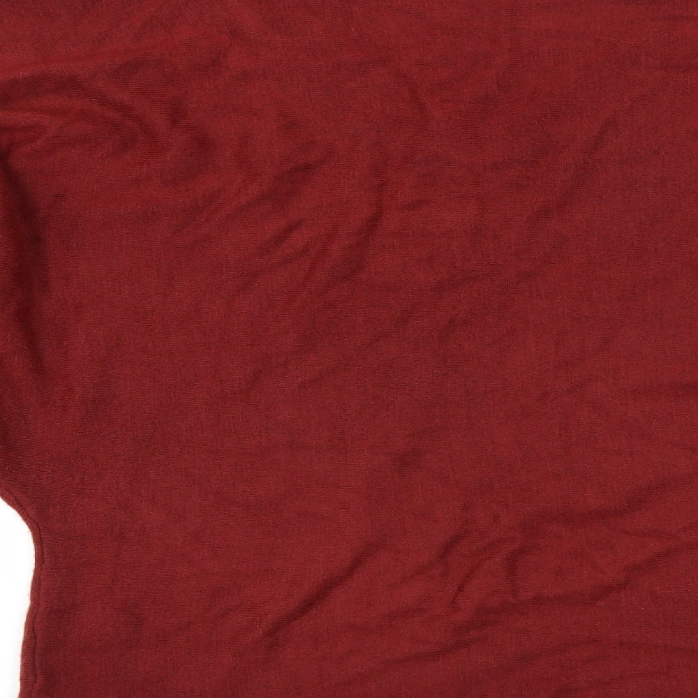 F&F Womens Red   Pullover Jumper Size 12