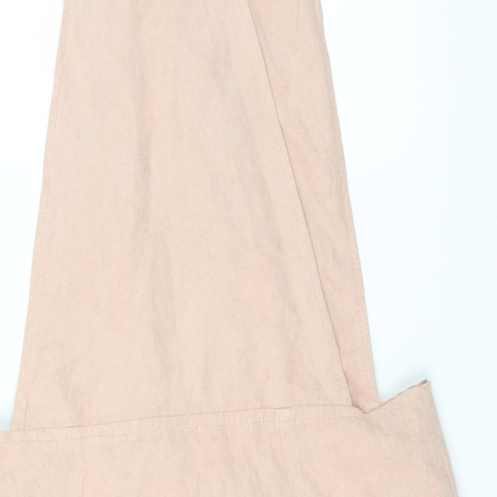 Primark Womens Pink   Pinafore/Dungaree Dress  Size 8