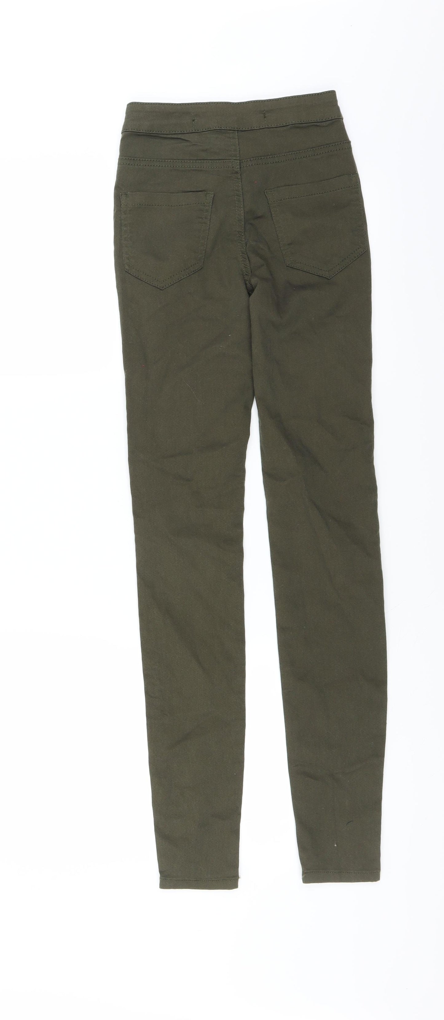 Primark Womens Green   Skinny Jeans Size 4 L29 in