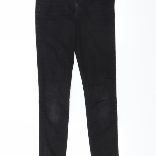 Miss Selfridge Womens Black   Skinny Jeans Size 6 L27 in
