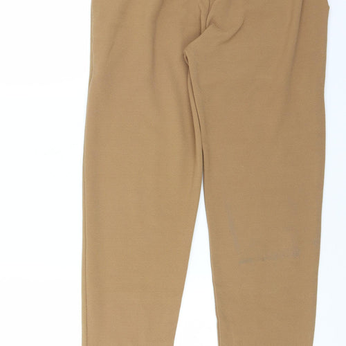 Preworn Womens Beige   Trousers  Size 12 L27 in