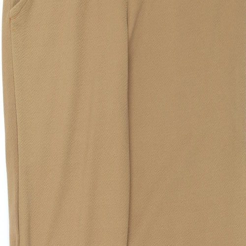 Preworn Womens Beige   Trousers  Size 12 L27 in
