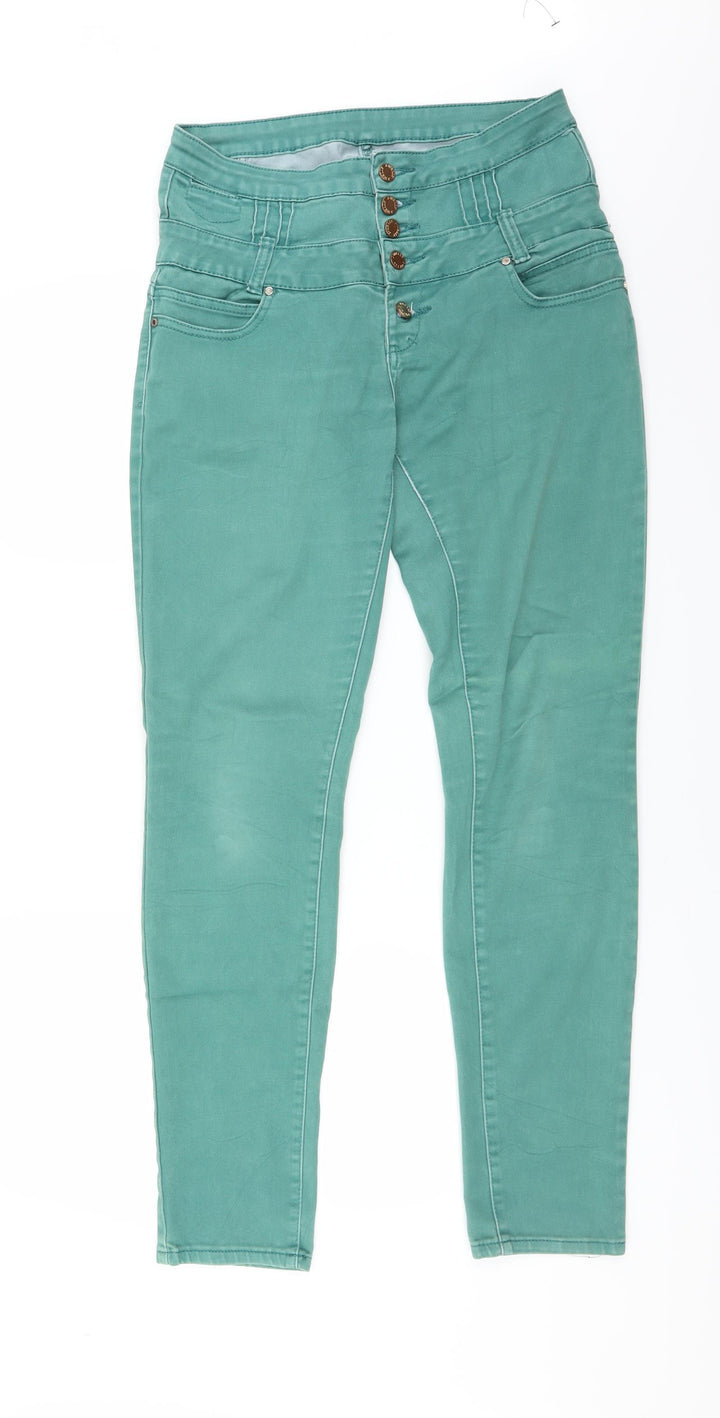 Preworn Womens Green   Skinny Jeans Size XL L31 in