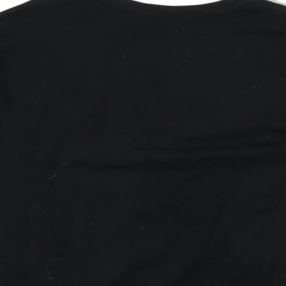 New Look Womens Black   Pullover Sweatshirt Size 16