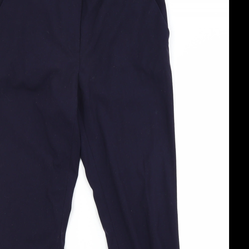 H&M Womens Blue   Trousers  Size 12 L27 in