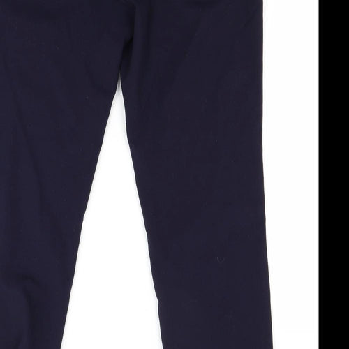 H&M Womens Blue   Trousers  Size 12 L27 in