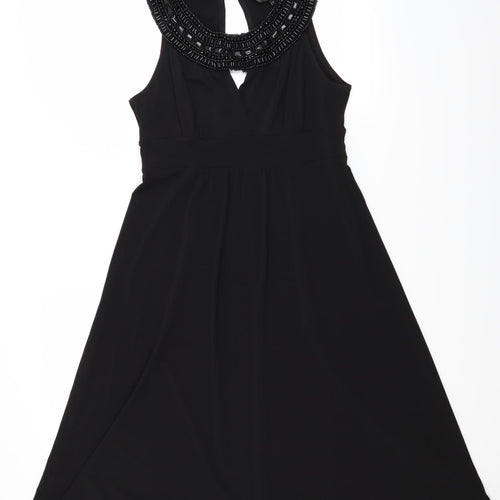 Julien Macdonald Womens Black   A-Line  Size 10