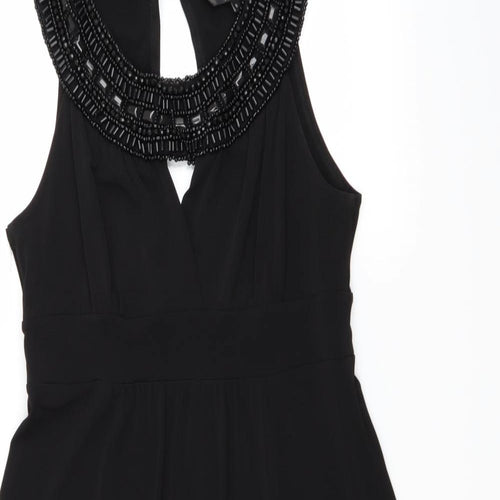 Julien Macdonald Womens Black   A-Line  Size 10