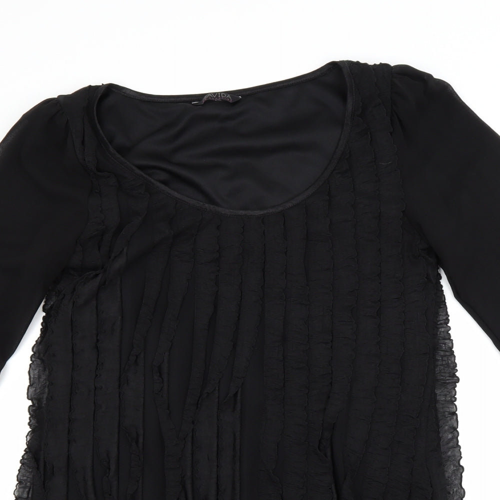 savida Womens Black   A-Line  Size 14