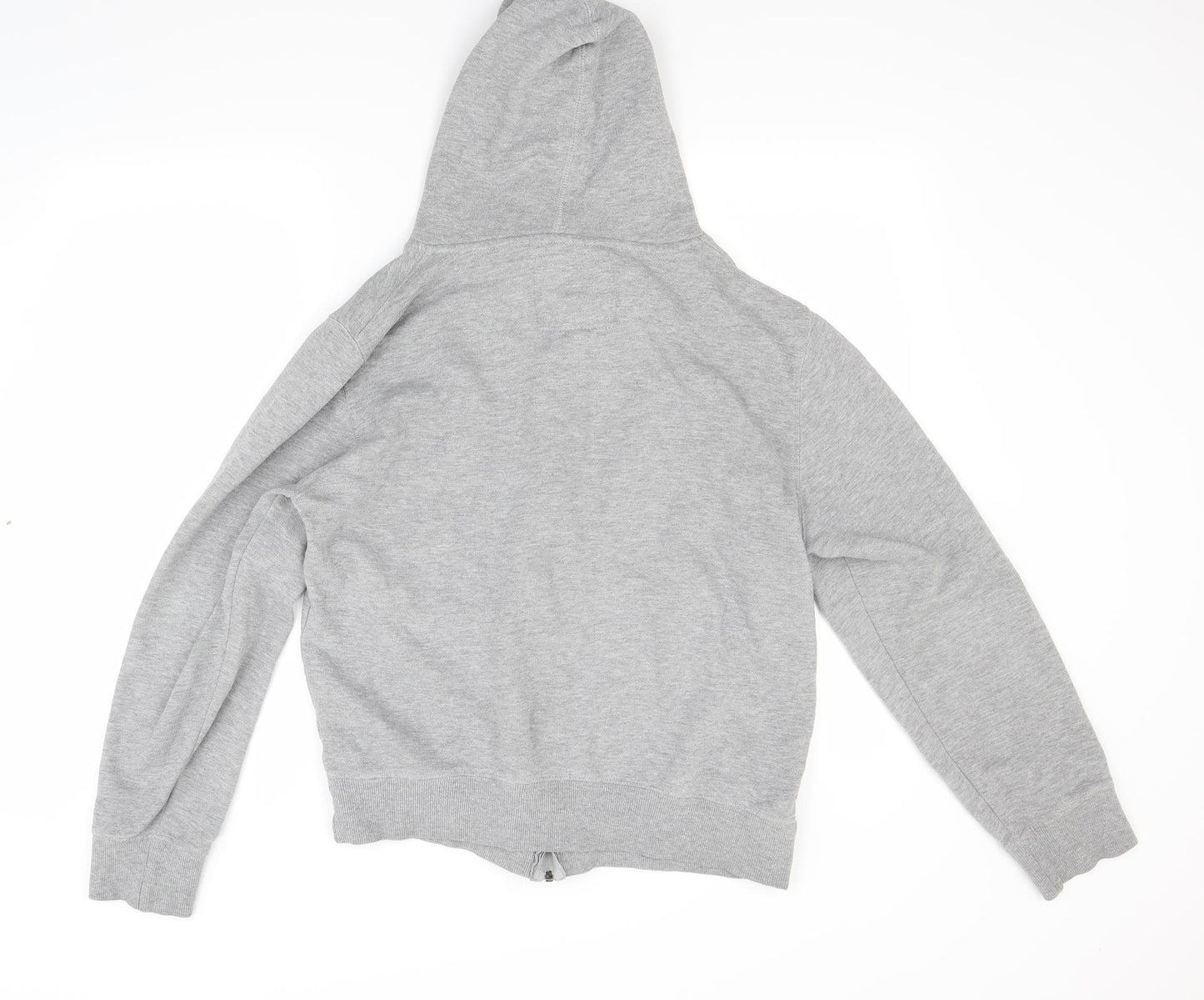 Ceader wood state Mens Grey   Full Zip Hoodie Size M
