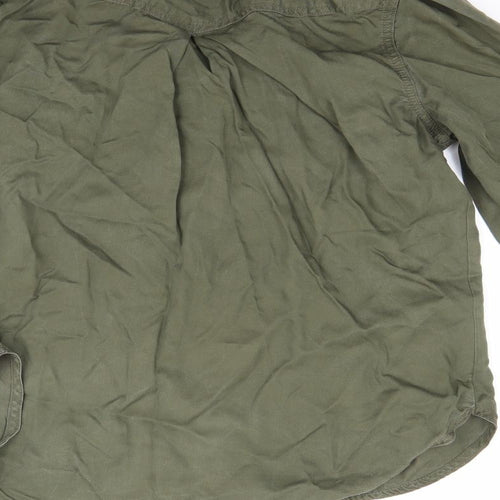 Papaya Womens Green   Basic Blouse Size 14